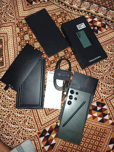 Samsung Mobile S23 Ultra Official PTA dual sim 12gb 512 gb