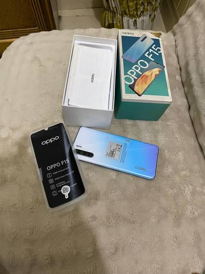 OPPO F15 EXCELLENT CONDITION 8/128 WITH BOX