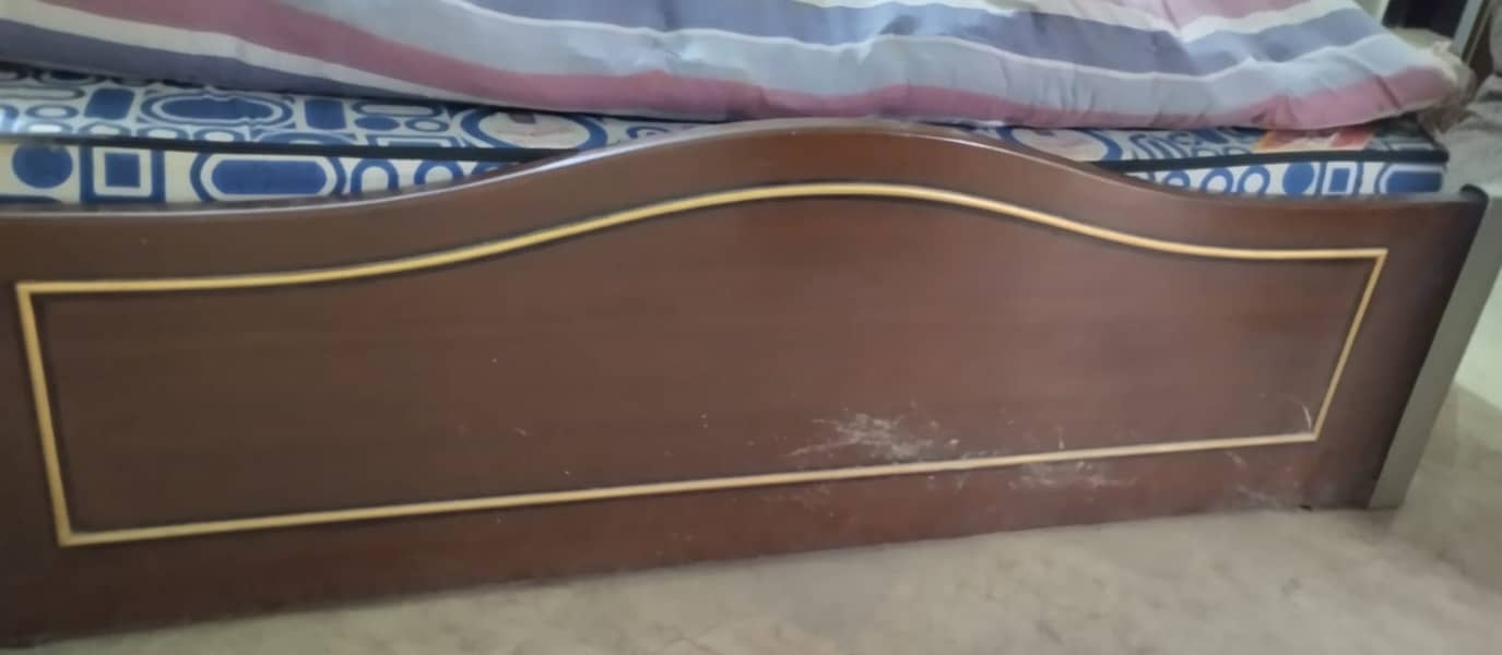 Bed With Side Table & Dressing 5