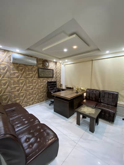 5 Marla Fully Luxury Commercial Furnished Office With Original Pictures Attached Available For Rent In The Heart Of Bahria Town Laorr