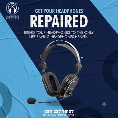 heaphones repairing for offices,call center and academies