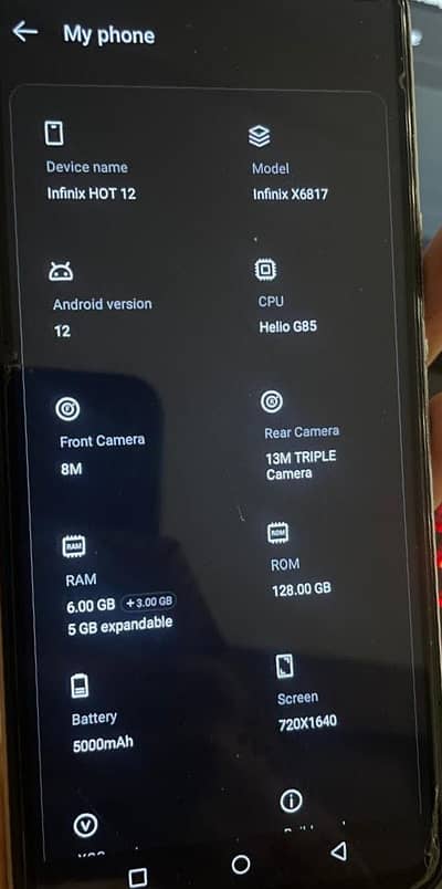 Infinix Hot 12