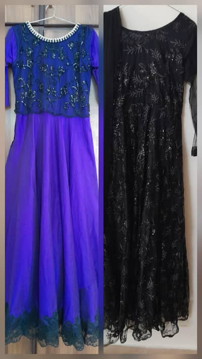 2 long dresses for girls