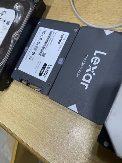 512 GB lexar ssd 100%