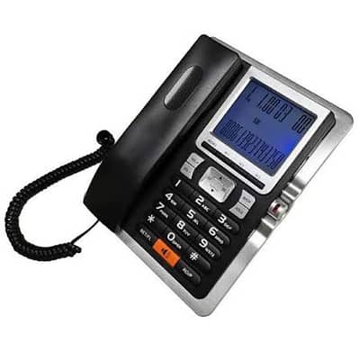 Telephone Set With Caller ID CLI Direct Plug & Play Phone PTCL