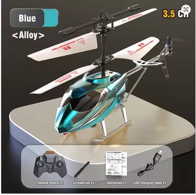 3.5 channel rc helicopter with gyro and altitude hold option