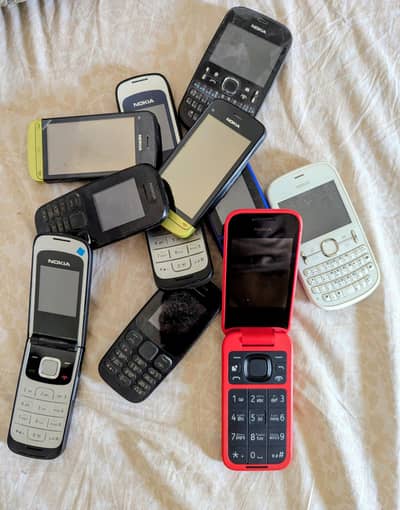 Diffrent Models of Nokia AVailbale Flip and Clssic Button Phones