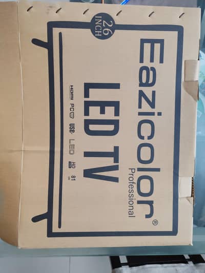 Brand new LED TV Eazicolour