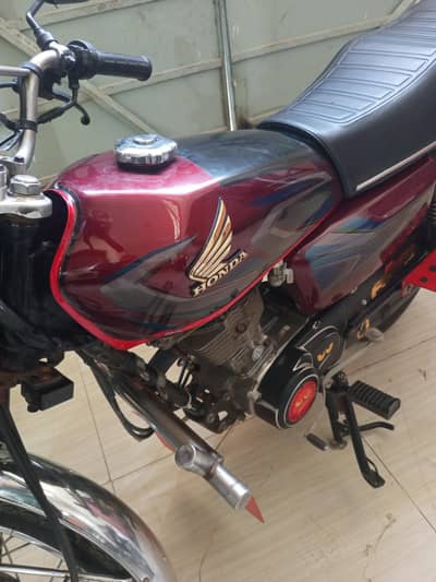 Honda cg 125 model 2022 Total gunven ha urgent for sale