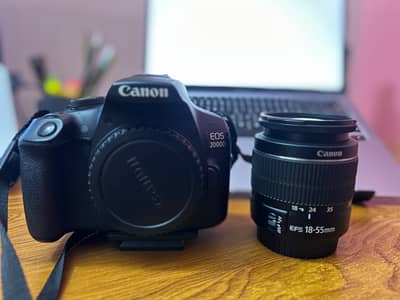 Canon EOS 2000D DSLR | 24.1MP | Complete Box