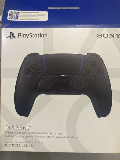 Playstation 5 Controller Duel sense Wireless Midnight Black Colour