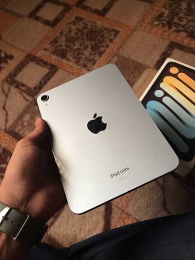 iPad mini 7 a17 chip 128gb blue color with complete saman