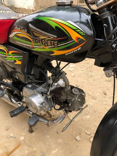 all ok bike on original condition