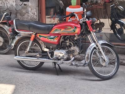 United Bike/70 2022 Red Motor Cycle