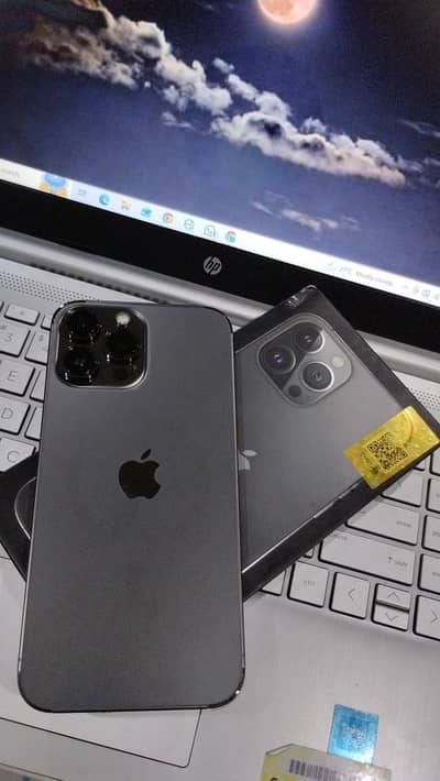 91 battery,256 gb,PTA approve Apple iPhone 13 Pro Max with box.