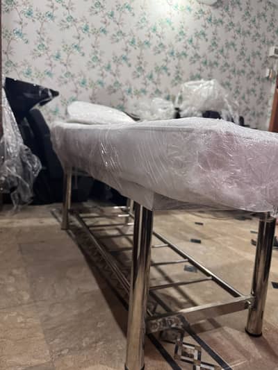 Eco ficial bed white steel Base