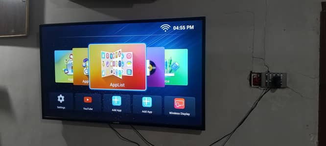 55inch smart tv mzee on low price