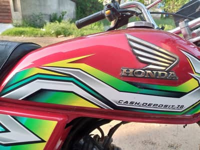 Honda CD 70 2023 excellent condition