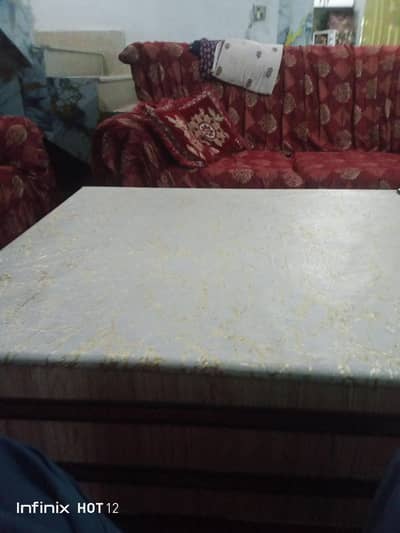 Sofa our table
