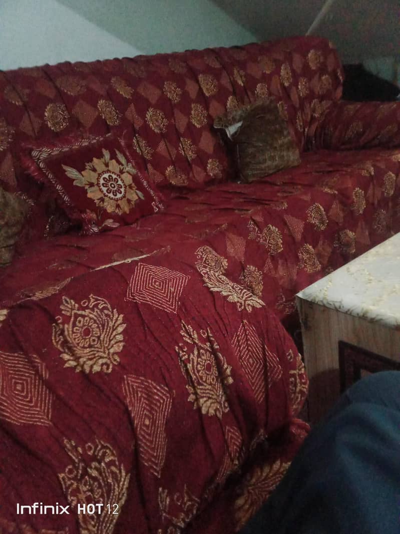Sofa our table 1