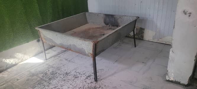 portable fire pit/ Bbq grill / animal feeder
