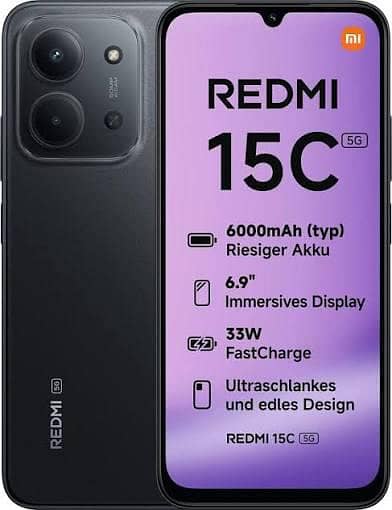 Xiaomi Redmi 15c (6/128)black(0322-0832800)
