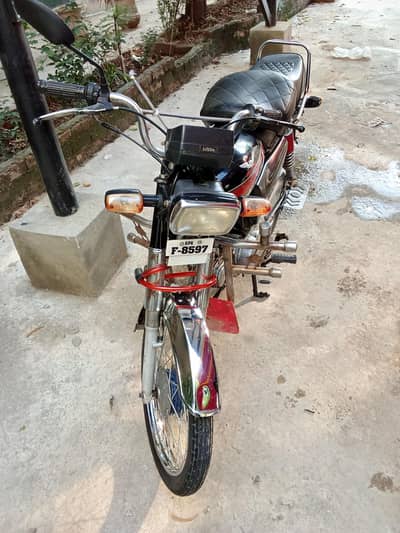 Habib 70cc bike for sale plz red discripation