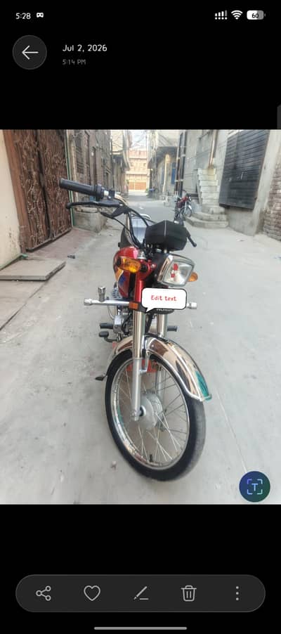 Honda CD 70 good condition