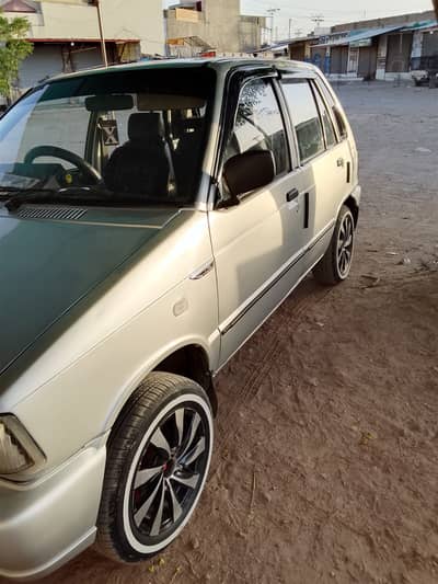 Suzuki Mehran 2007 Model Silver Color With A/C