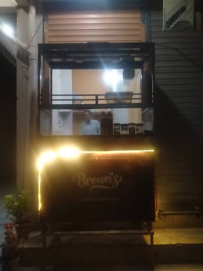 Fast Food / Fries Counter with Complete Setup