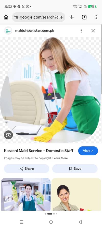 maid required