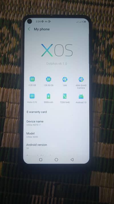Infinix Note 7 4/128