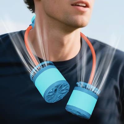Portable Neck Fan Rechargeable USB Mini Fan for Boys & Girls