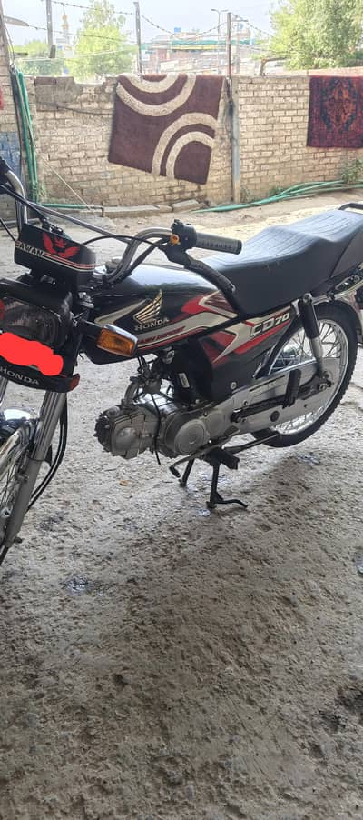Honda 70 for sale black
