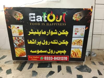 Food Stall With Accessories