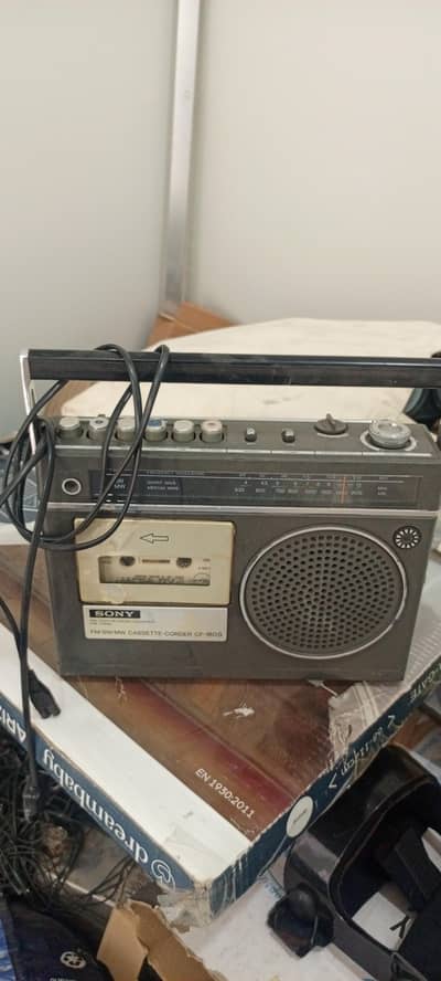 SONY RADIO TAPE RECORDER