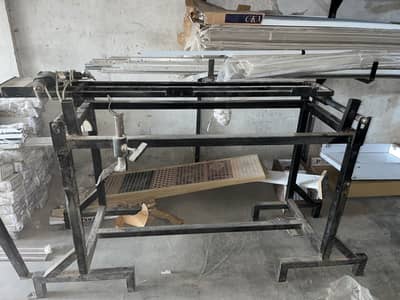 PVC & Aluminium Door Lock Hole Slot Cutting Machine