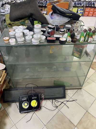 Glass counter for sale