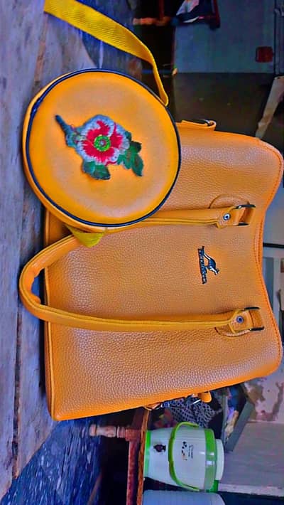 This brand bag by Dsiahakula  and one mine bag