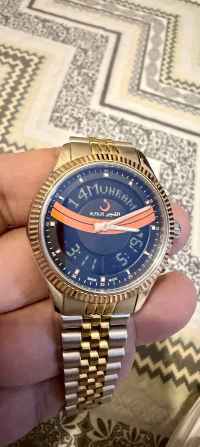 Alfajr Watch New Condition Swiss Made Original