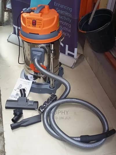 Stainless Steel High Power Wet & Dry Vacuum Cleaner 30 Liter Dust
