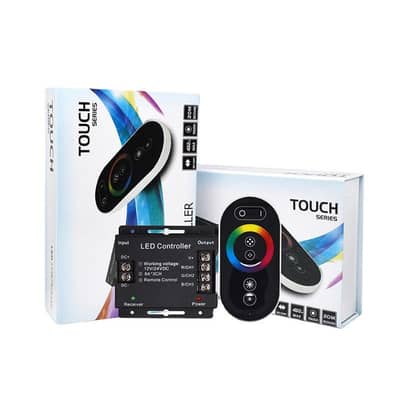 *Product Name*: RF LED Wireless Touch Controller Black 12V DC