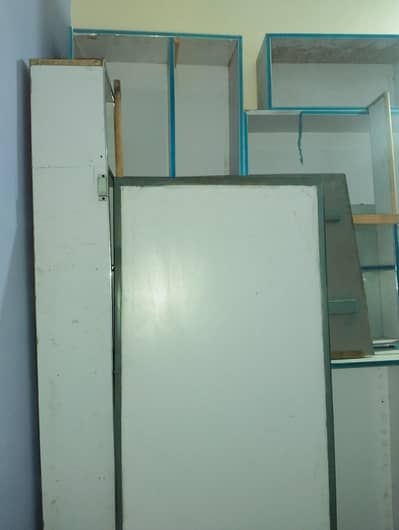 wooden cabinets , good condition affordable price