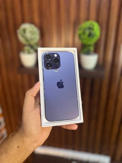 Iphone 14 Pro Max physical dual sim approved 94% helath with box