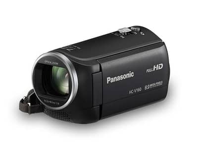 Panasonic HC-V160 Full HD Camcorder 8.9MP 38x Ultra Telephoto & bag