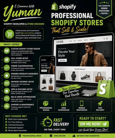 I am Shopify expert