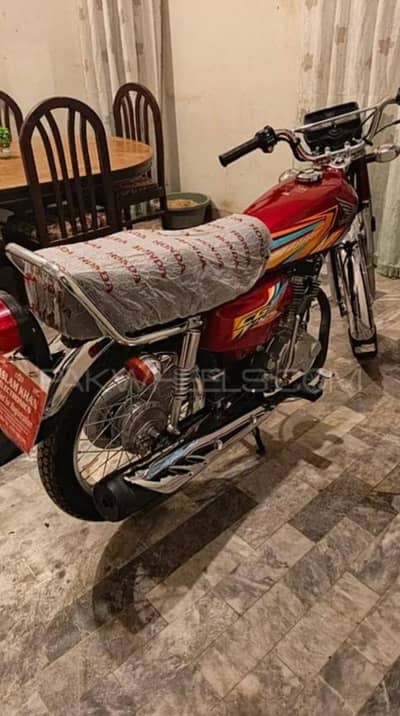 Honda 125 Red 2026 Applied 4 Zero Meter