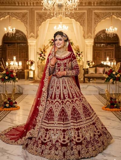 Heavy Handmade New Bridal Lehnga