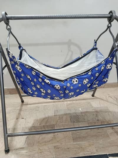baby iron rod swing cradle