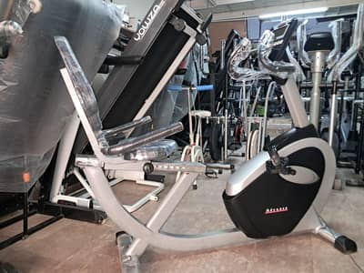 Exercise (Electro magnetic recumbent bike) cycle